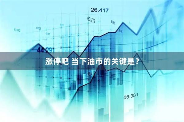 涨停吧 当下油市的关键是？